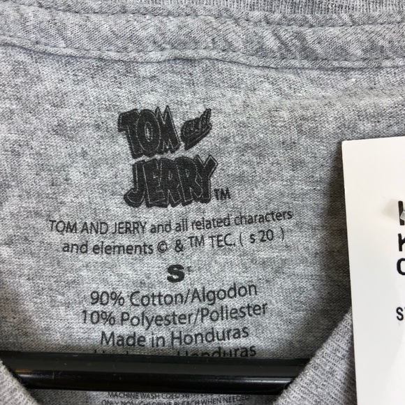 NWT Tom and Jerry Hanna Barbera 1940 Men's Vintage T-Shirt Sz S - Picture 5 of 9